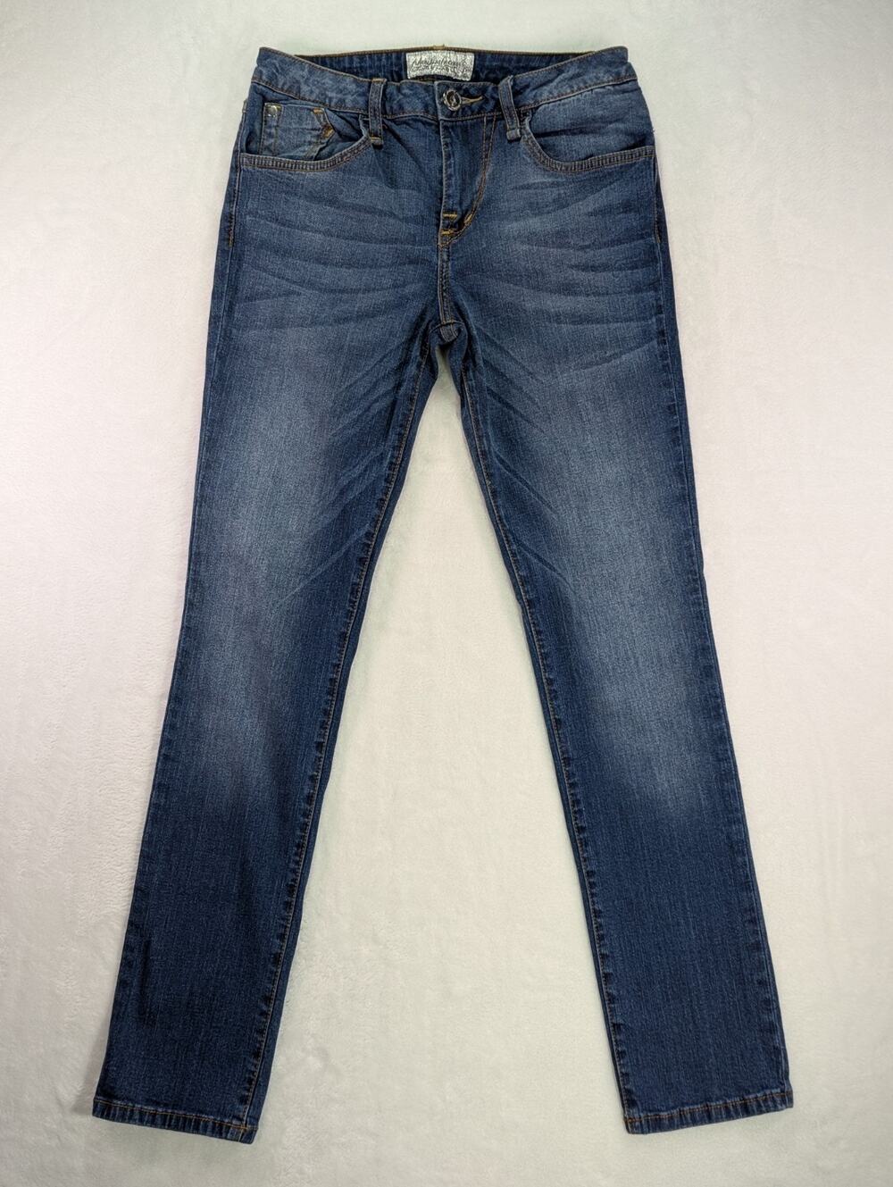 Phat Fashions Silver Label Jeans Juniors Size 5 Y2K 90s Stretch